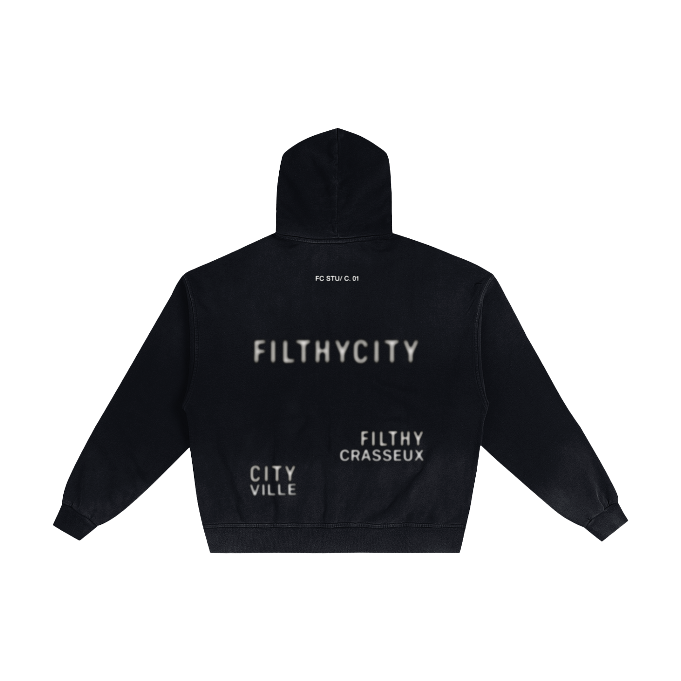 Filthy City Distressed Hoodie