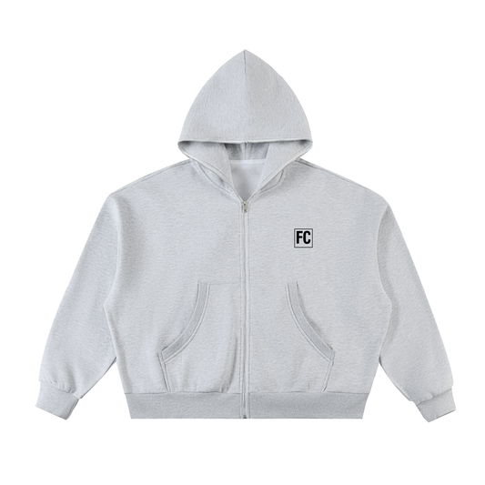 If you not a vibe           Boxy Fashion Hoodie GREY